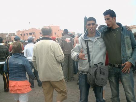 adil et moi au jam3 lfna